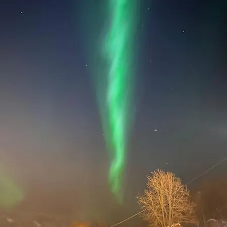 Aurora Very Close To Cable Car And Sherpatrappa * Tromsø